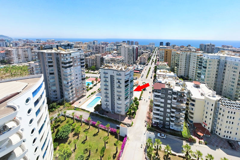 Flats and apartments for sale in Alanya 